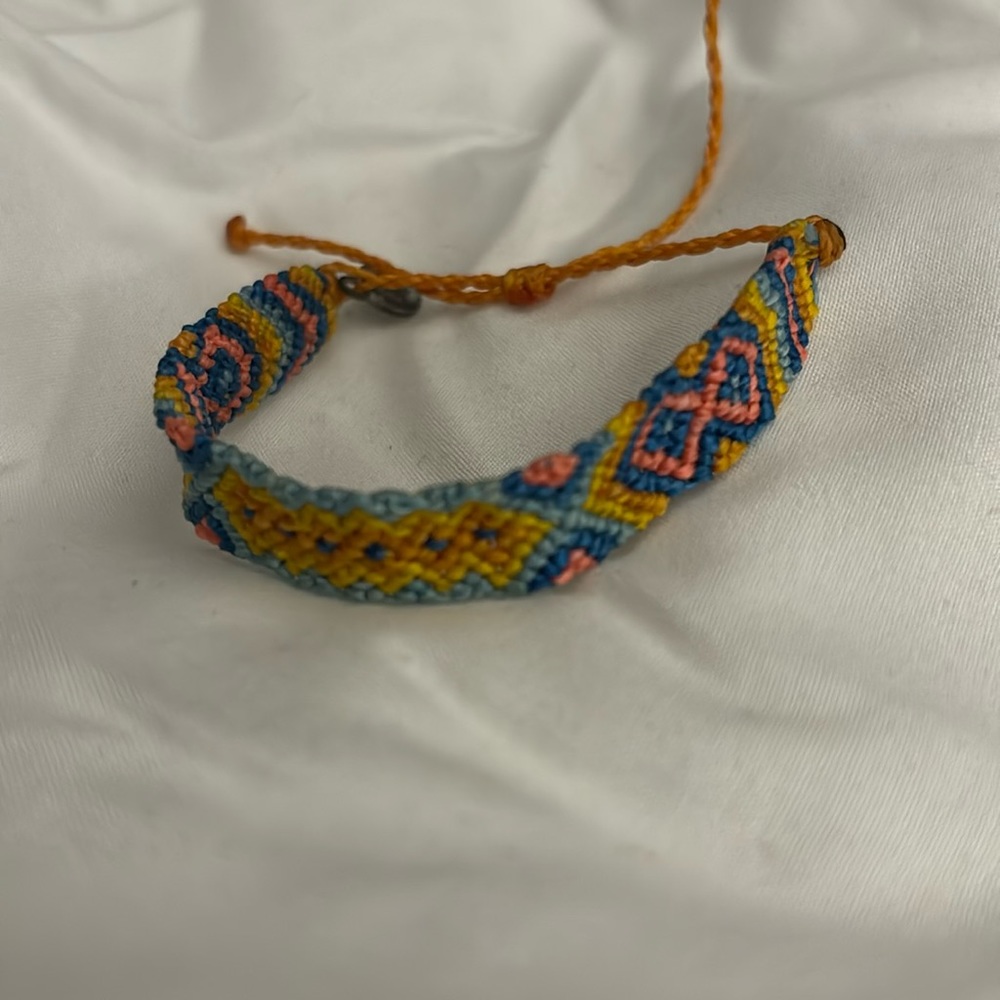 Pura vida flat braided bracelet